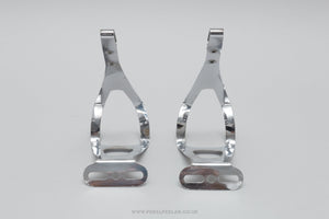 Paturaud Special Size M Vintage Steel Toe Clips / Cages - Pedal Pedlar - Bike Parts For Sale