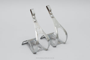 AFA 172 Later Logo Size M Vintage Steel Toe Clips / Cages - Pedal Pedlar - Bike Parts For Sale