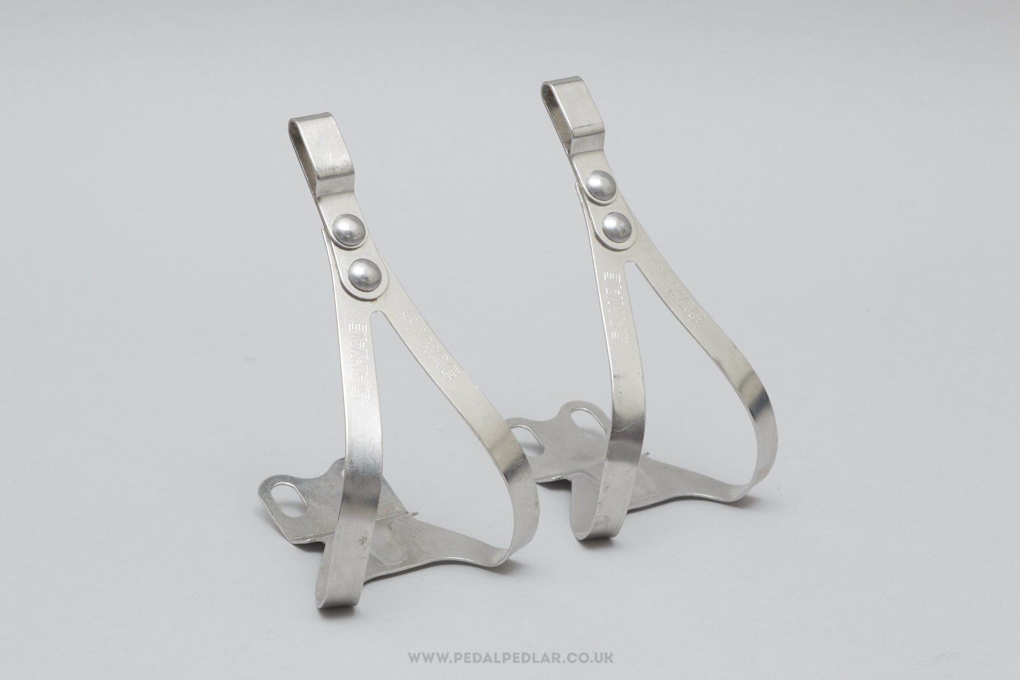 Sakae Ringyo SR SP12 Size M Vintage Aero Steel Toe Clips Cages