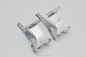 Christophe 50 / 506 New Logo Size M Vintage Steel Toe Clips / Cages - Pedal Pedlar - Bike Parts For Sale