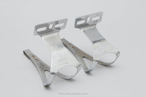 Christophe 50 / 506 New Logo Size M Vintage Steel Toe Clips / Cages - Pedal Pedlar - Bike Parts For Sale