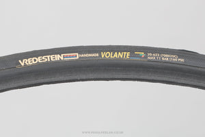Vredestein Volante Handmade Black Classic 700 x 20c Road Tyre - Pedal Pedlar - Bike Parts For Sale