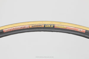 Hutchinson Success Gold Black/Yellow Classic 700 x 23c Road Tyres - Pedal Pedlar - Bike Parts For Sale