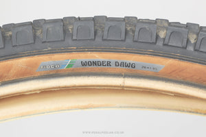 Tioga Wonder Dawg Black/Skin Classic 26 x 1.95" MTB Tyres - Pedal Pedlar - Bike Parts For Sale
