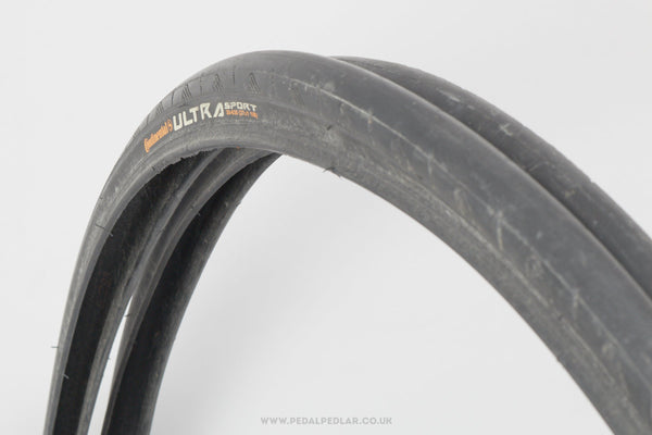 Continental Ultra Sport Black Classic 27 x 1 1/8" Road Tyres - Pedal Pedlar - Bike Parts For Sale