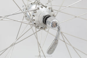 Campagnolo C-Record (322/101) / Mavic CD Vintage 28"/700c Tubular Road Wheels - Pedal Pedlar - Bicycle Wheels For Sale