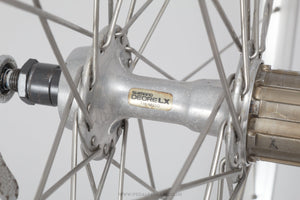 Shimano Deore LX (HB-M550 / FH-M550) / Araya RX-7 Classic 26" Clincher MTB Wheels - Pedal Pedlar - Bicycle Wheels For Sale