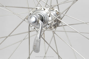 Campagnolo Nuovo/Super Record (1034) / Mavic MA 40 Vintage 700c Road Wheels - Pedal Pedlar - Bicycle Wheels For Sale