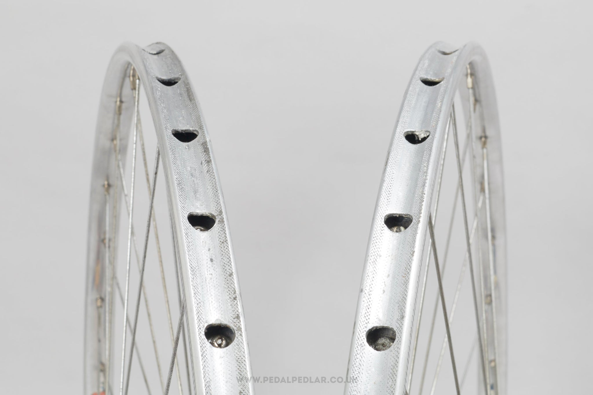 Zeus Gran Sport / Nisi Super Corsa Vintage Tubular Road Wheels - Pedal Pedlar - Bicycle Wheels For Sale