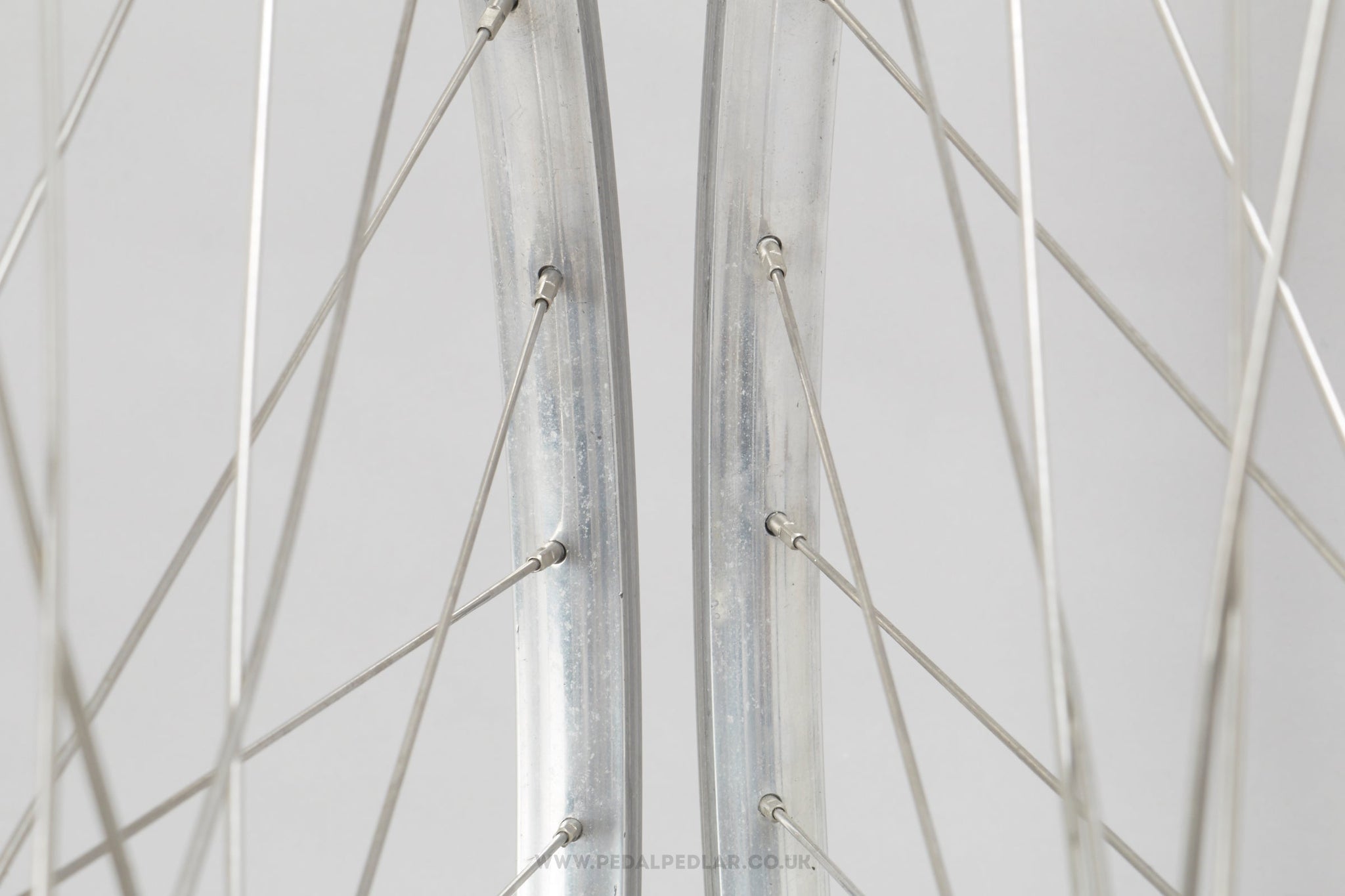 Campagnolo Nuovo/Super Record (1034) / Vintage 27" Road Wheels - Pedal Pedlar - Bicycle Wheels For Sale