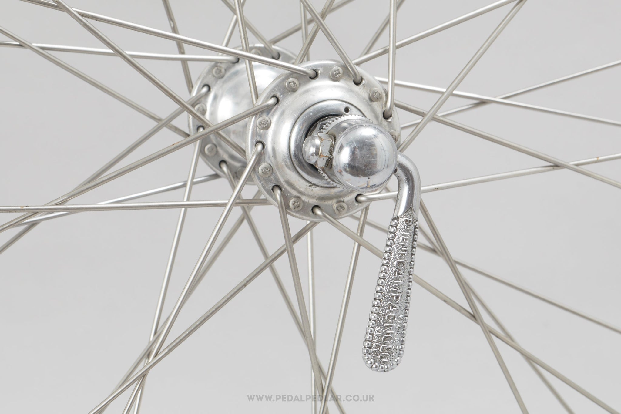 Campagnolo Nuovo/Super Record (1034) / Vintage 27" Road Wheels - Pedal Pedlar - Bicycle Wheels For Sale