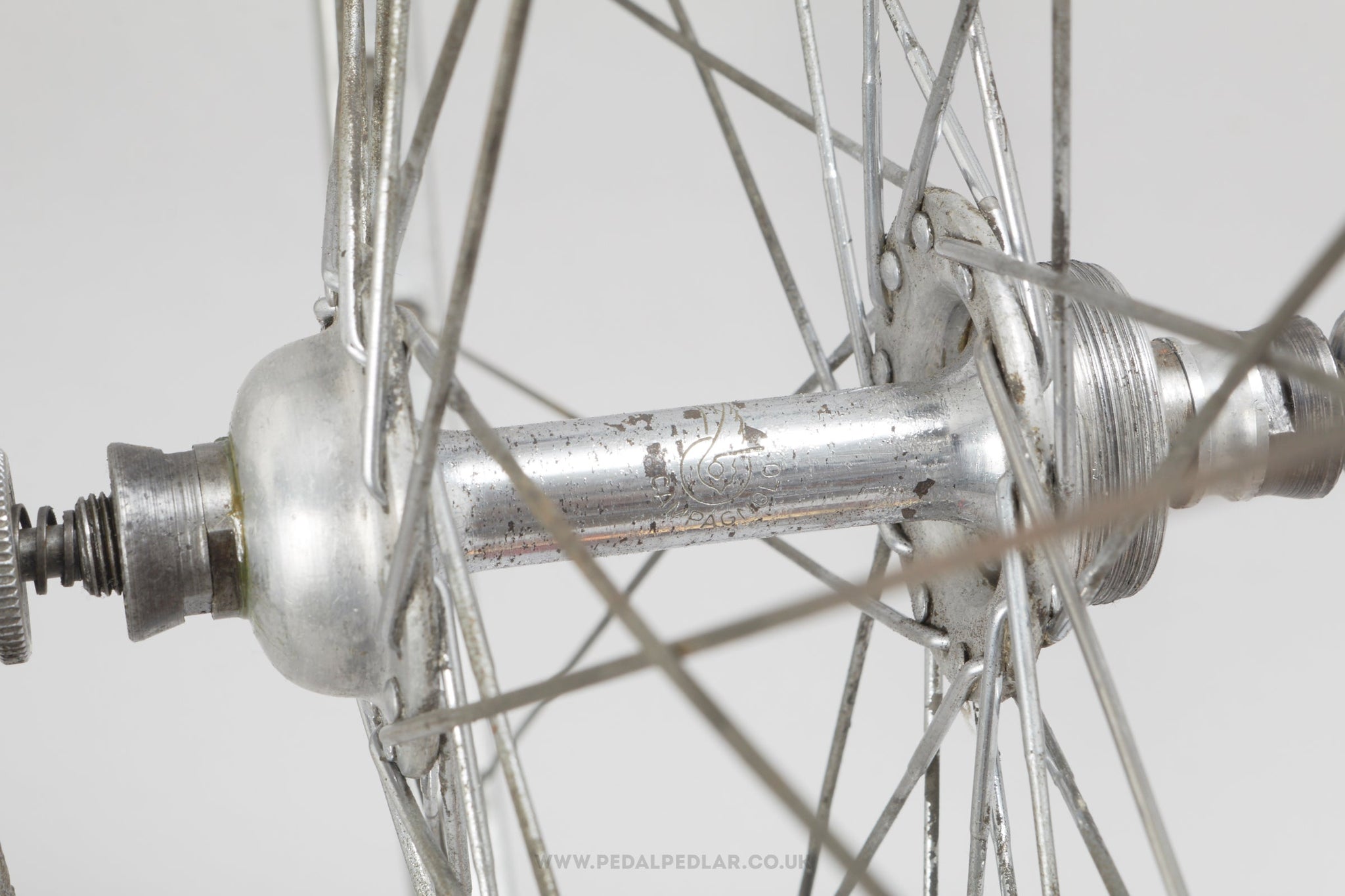Campagnolo Gran Sport (1006/A) / Fiamme / Mavic Vintage Tubular Road Wheels - Pedal Pedlar - Bicycle Wheels For Sale