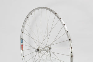 Shimano 600 (1st Generation) / Mavic Championnat Du Monde Sur Route c.1979 Vintage 28"/700c Tubular Road Front Wheel - Pedal Pedlar - Bicycle Wheel For Sale