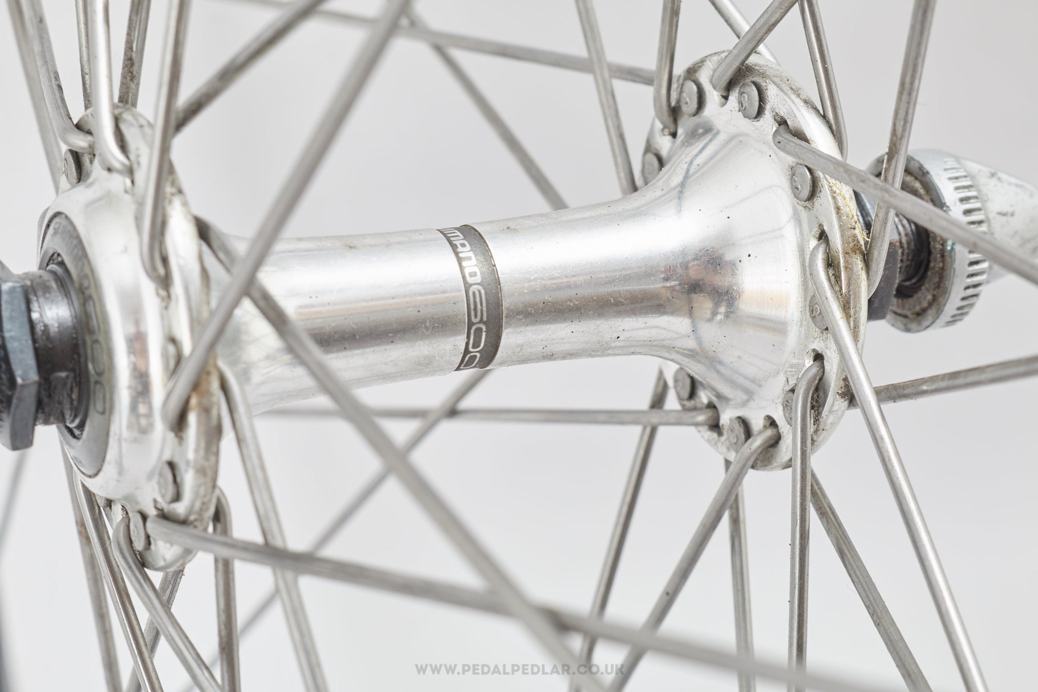 clincher front wheel Mavic MA 700C Shimano 600 HB-6207 VIA clincher front wheel Mavic MA 700C Shimano 600 HB-6207 VIA