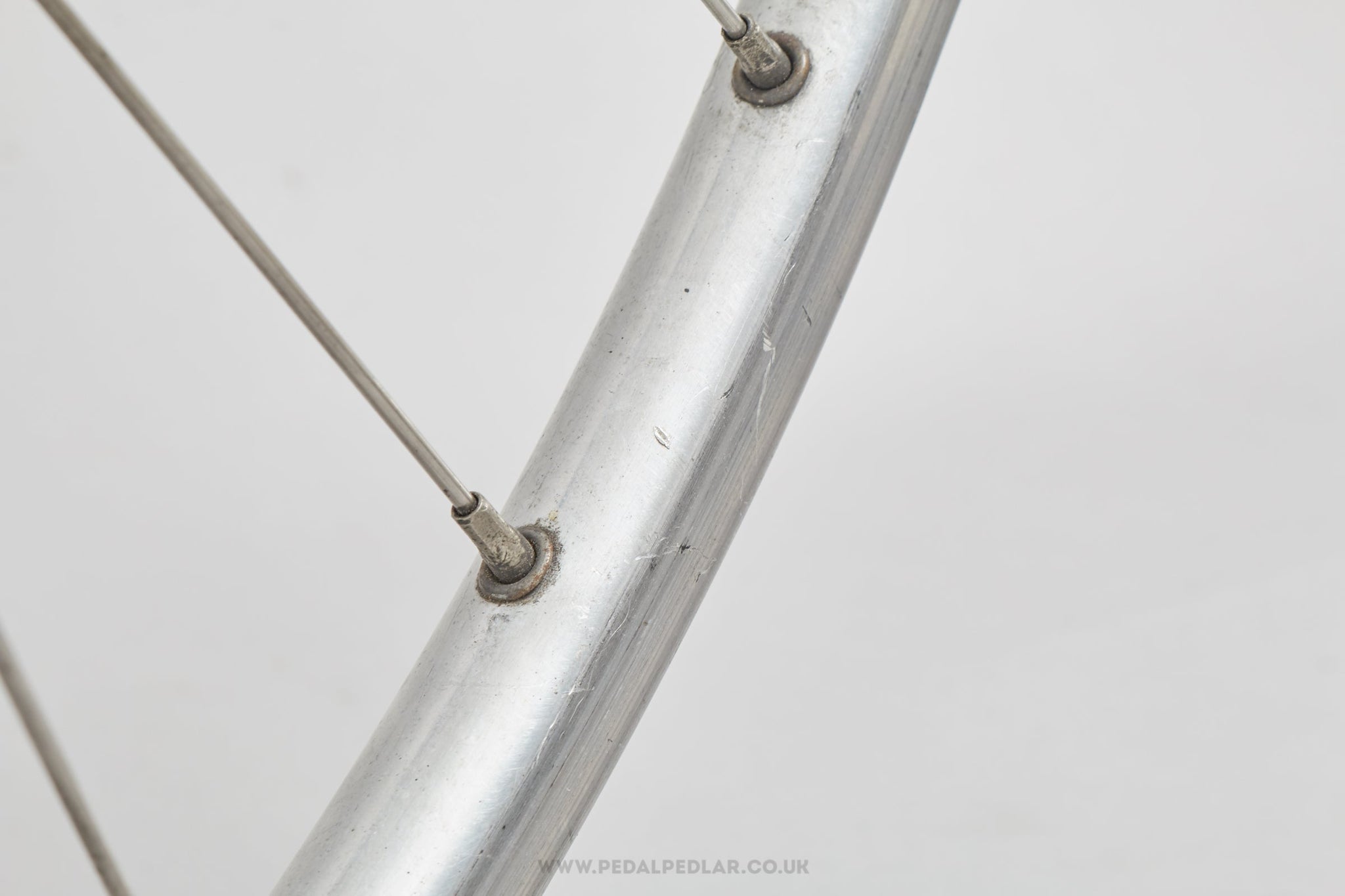 Maillard Small Flange / Velotech by Mavic c.1986 Vintage 700c Clincher Road Front Wheel - Pedal Pedlar - Bicycle Wheel For Sale