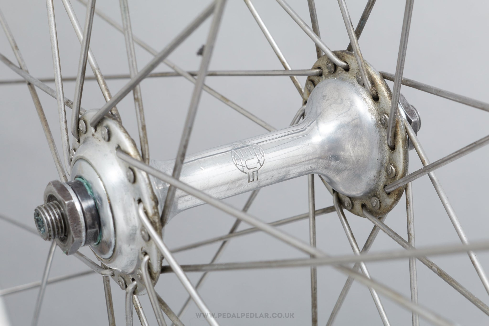 Zeus Criterium / Mavic Championnat Du Monde Vintage 28"/700c Tubular Road Front Wheel - Pedal Pedlar - Bicycle Wheel For Sale