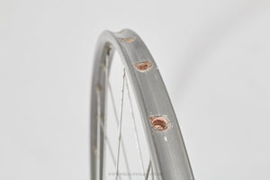 Campagnolo Nuovo/Super Record (1034) / Mavic GP4 Vintage 28"/700c Tubular Road Front Wheel - Pedal Pedlar - Bicycle Wheel For Sale