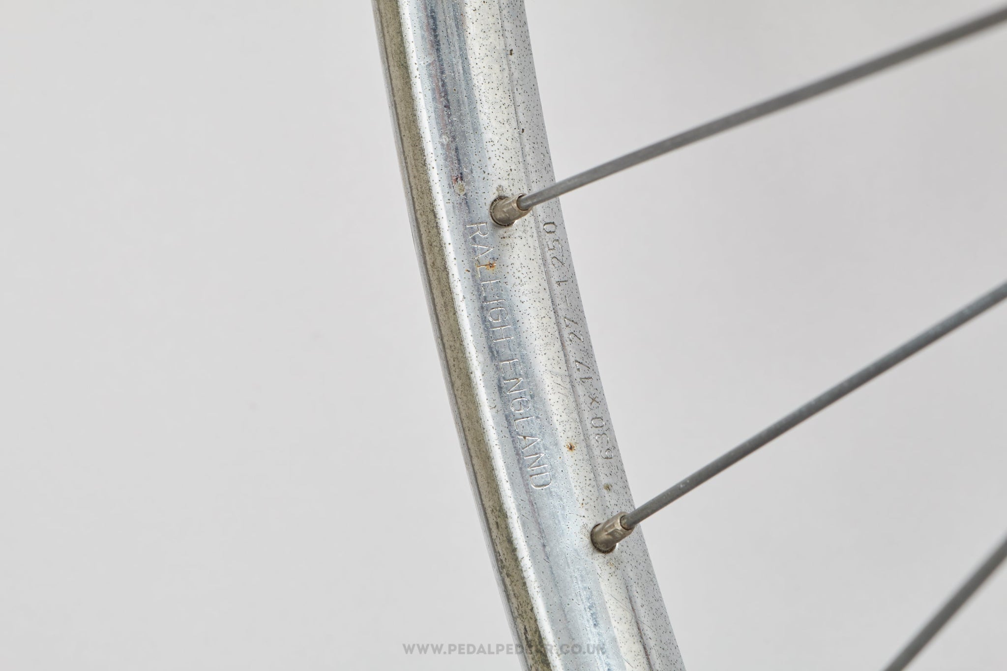 Maillard / Raleigh Chromed Vintage 27" Clincher Town/City Front Wheel - Pedal Pedlar - Bicycle Wheel For Sale