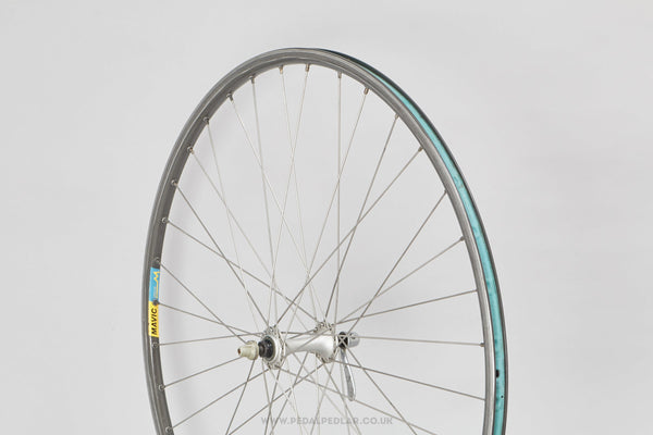 Shimano 105 (HB-1055) / Mavic Open 4 CD Vintage 700c Clincher Road Front Wheel - Pedal Pedlar - Bicycle Wheel For Sale