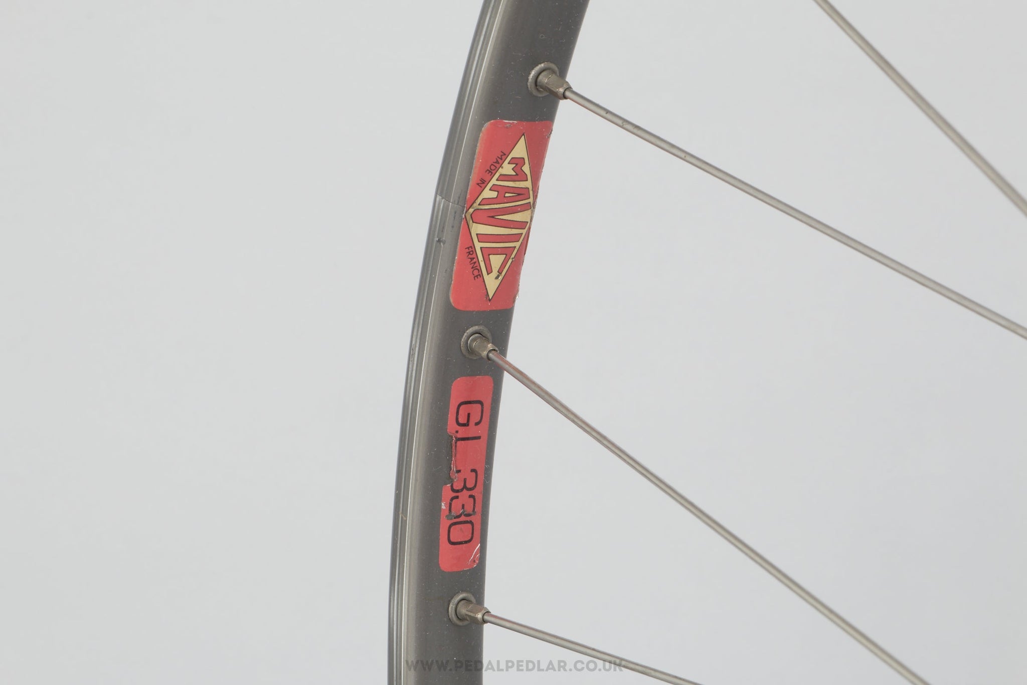 Campagnolo Athena / Mavic GL 330 Vintage 26"/650 Tubular Road Front Wheel - Pedal Pedlar - Bicycle Wheel For Sale