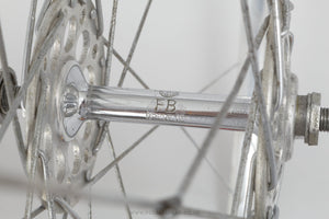 Fratelli Brivio Pista / Nisi Pista Vintage 28"/700c Tubular Track/Singlespeed Front Wheel - Pedal Pedlar - Bicycle Wheel For Sale