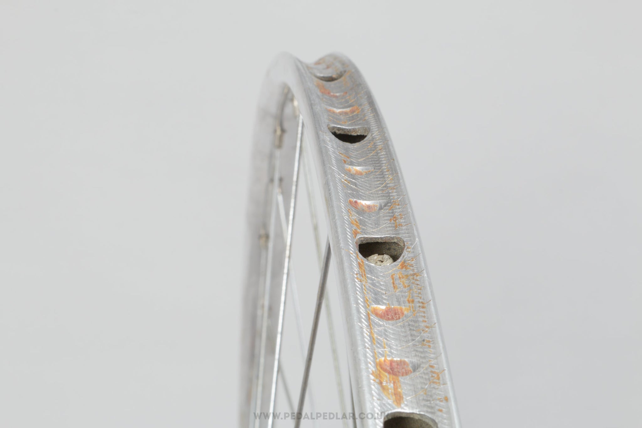 Fratelli Brivio Pista / Nisi Pista Vintage 28"/700c Tubular Track/Singlespeed Front Wheel - Pedal Pedlar - Bicycle Wheel For Sale