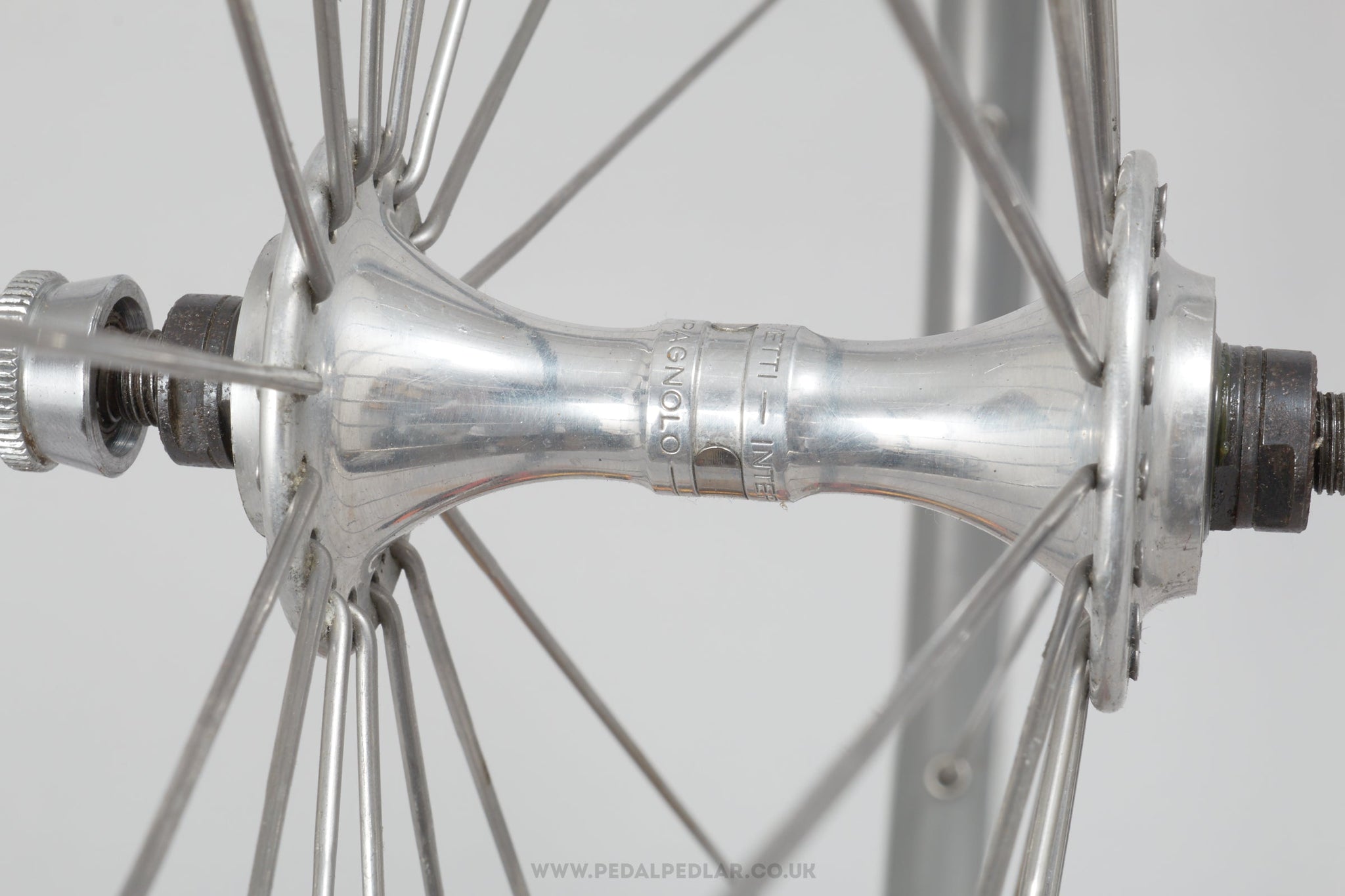 Campagnolo Croce d' Aune (B300) / Unbranded Vintage 700c Clincher Road Front Wheel - Pedal Pedlar - Bicycle Wheel For Sale