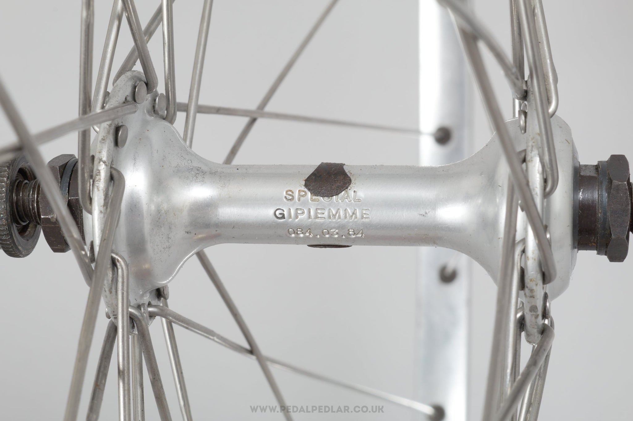 Gipiemme Special / Mavic MA2 c.1984 Vintage 700c Clincher Road Front Wheel - Pedal Pedlar - Bicycle Wheel For Sale