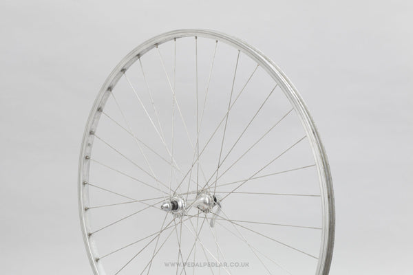 Campagnolo Nuovo Tipo / Gran Sport (1264) / Weinmann A124 Concave Vintage 700c Road Front Wheel - Pedal Pedlar - Bicycle Wheel For Sale