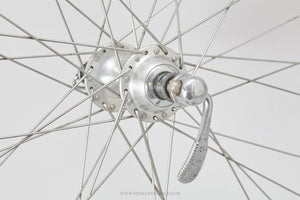 Campagnolo Nuovo/Super Record (1034/F) / Mavic Red Label Vintage 28"/700c Tubular Road Rear Wheel - Pedal Pedlar - Bicycle Wheel For Sale