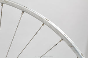 Campagnolo Nuovo/Super Record (1034/F) / Mavic Red Label Vintage 28"/700c Tubular Road Rear Wheel - Pedal Pedlar - Bicycle Wheel For Sale
