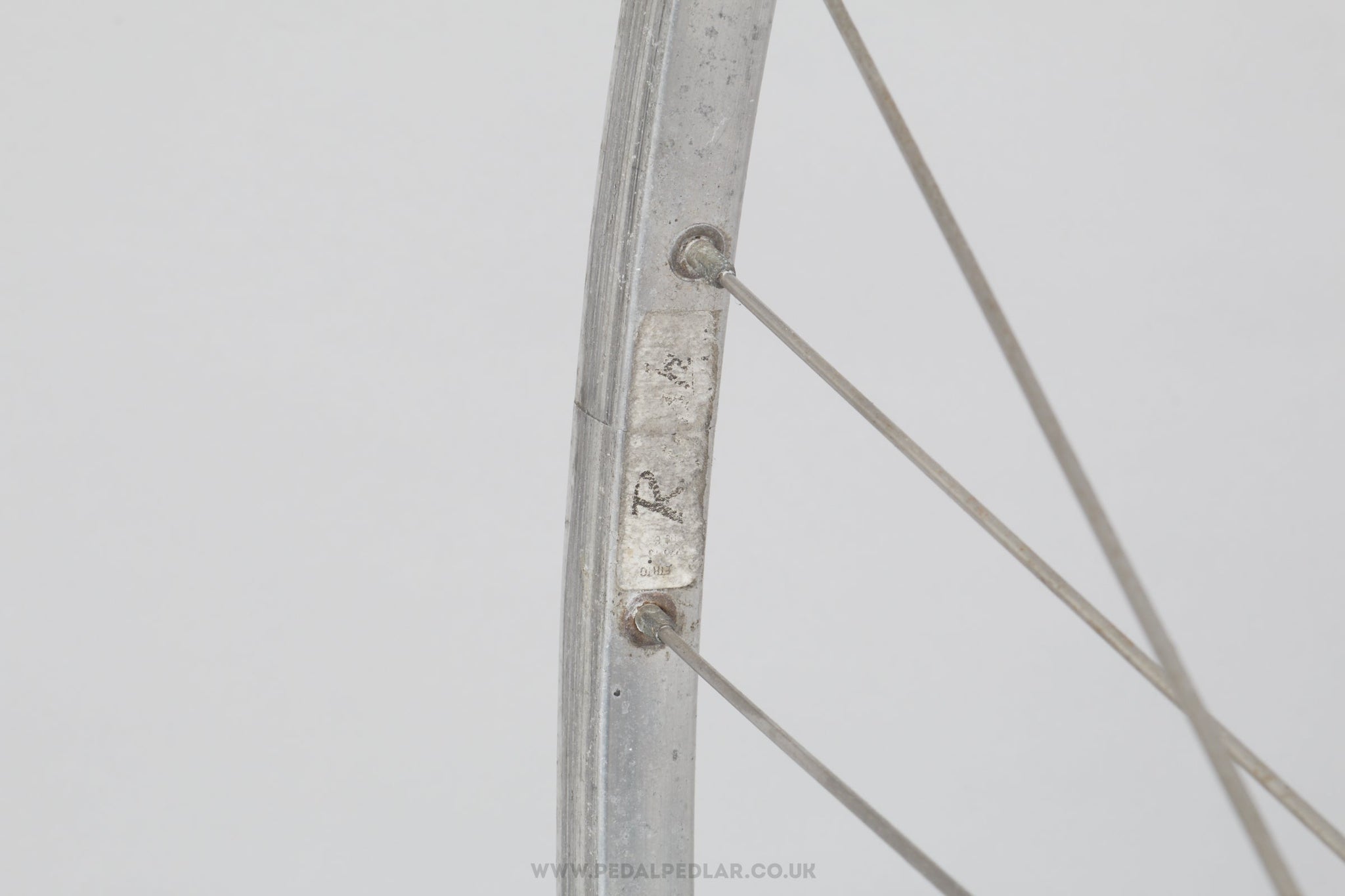 Pelissier / Unbranded Vintage 700c Clincher Road Rear Wheel - Pedal Pedlar - Bicycle Wheel For Sale