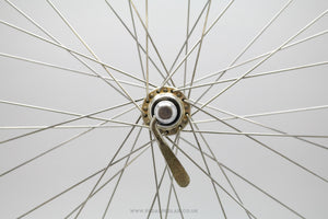 Shimano Exage / Mavic Vintage Tubular Front Wheel